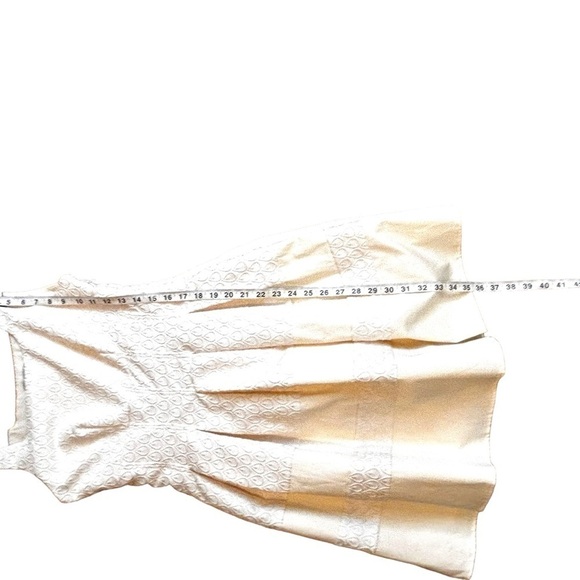 Darling Abbie Dress-Cream 1950's Style Prom Dress - Picture 9 of 12